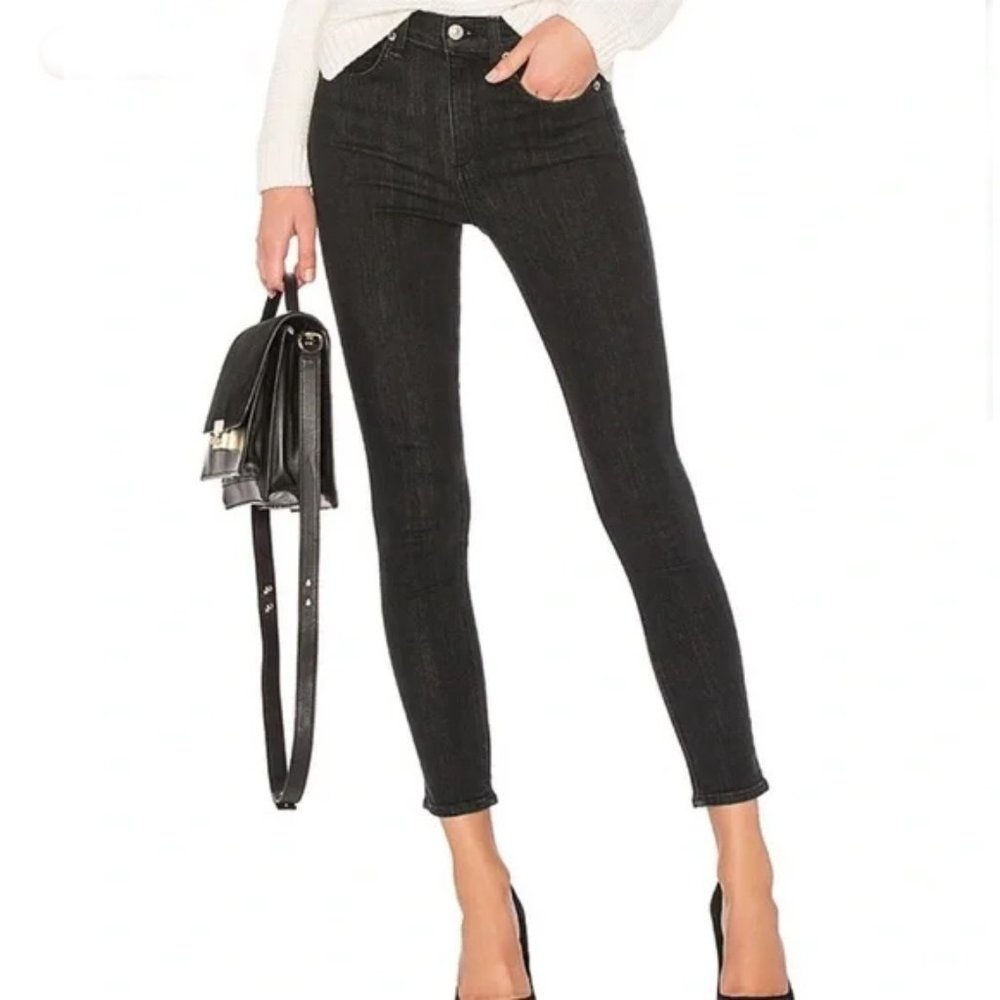 RAG & BONE - High-rise Skinny Ankle Ariel Colour Jeans